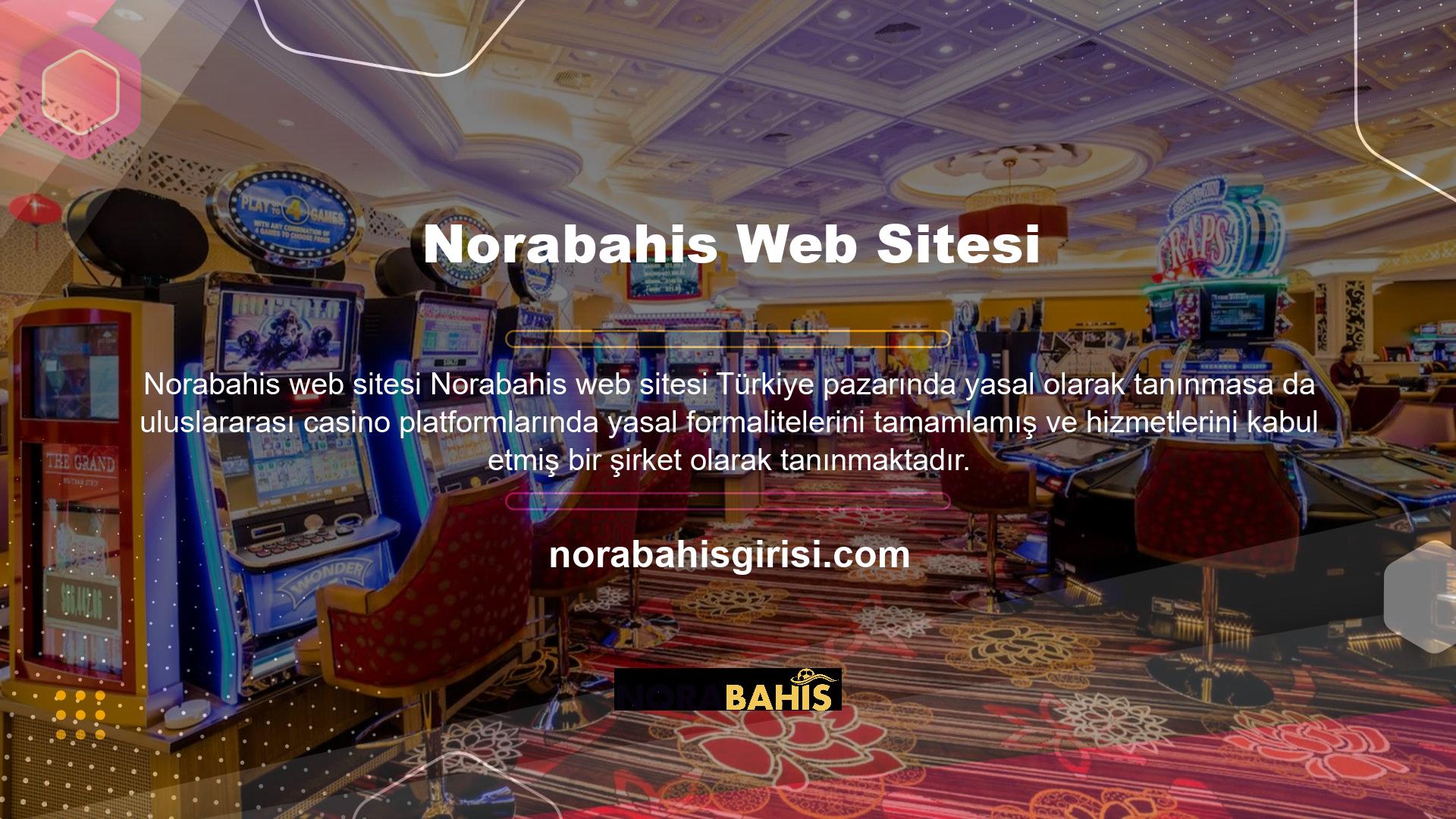 Yani Norabahis sitesi Türk ve yerel bahis siteleriyle aynı süreci izlemektedir